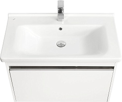 Акватон Тумба с раковиной Капри 80 белая – фотография-3